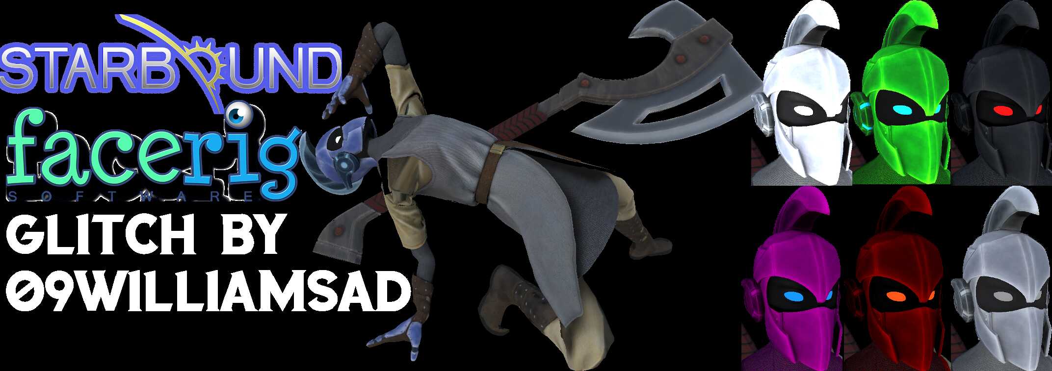 Glitch - Facerig Starbound Screenshot