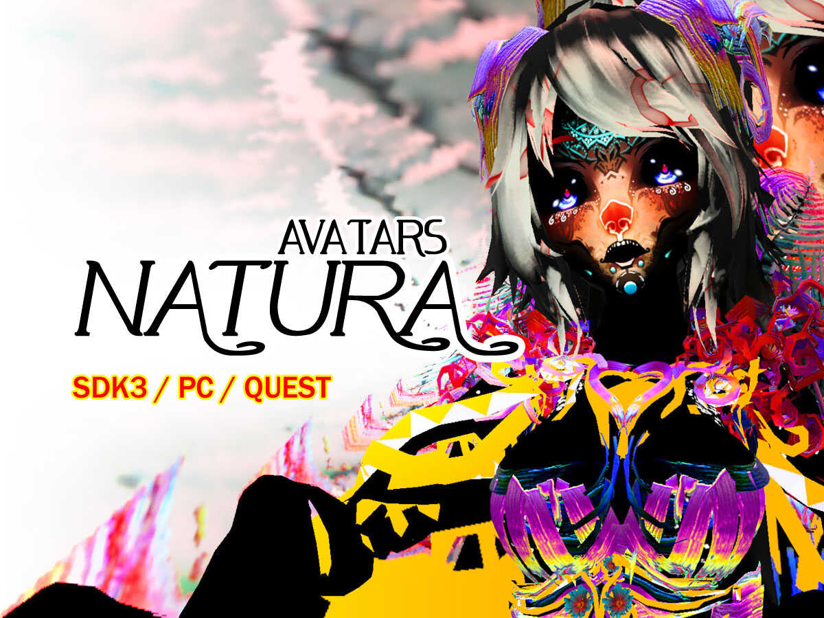 NATURA Tilt Brush avatars – SDK3 PC+Quest! Screenshot