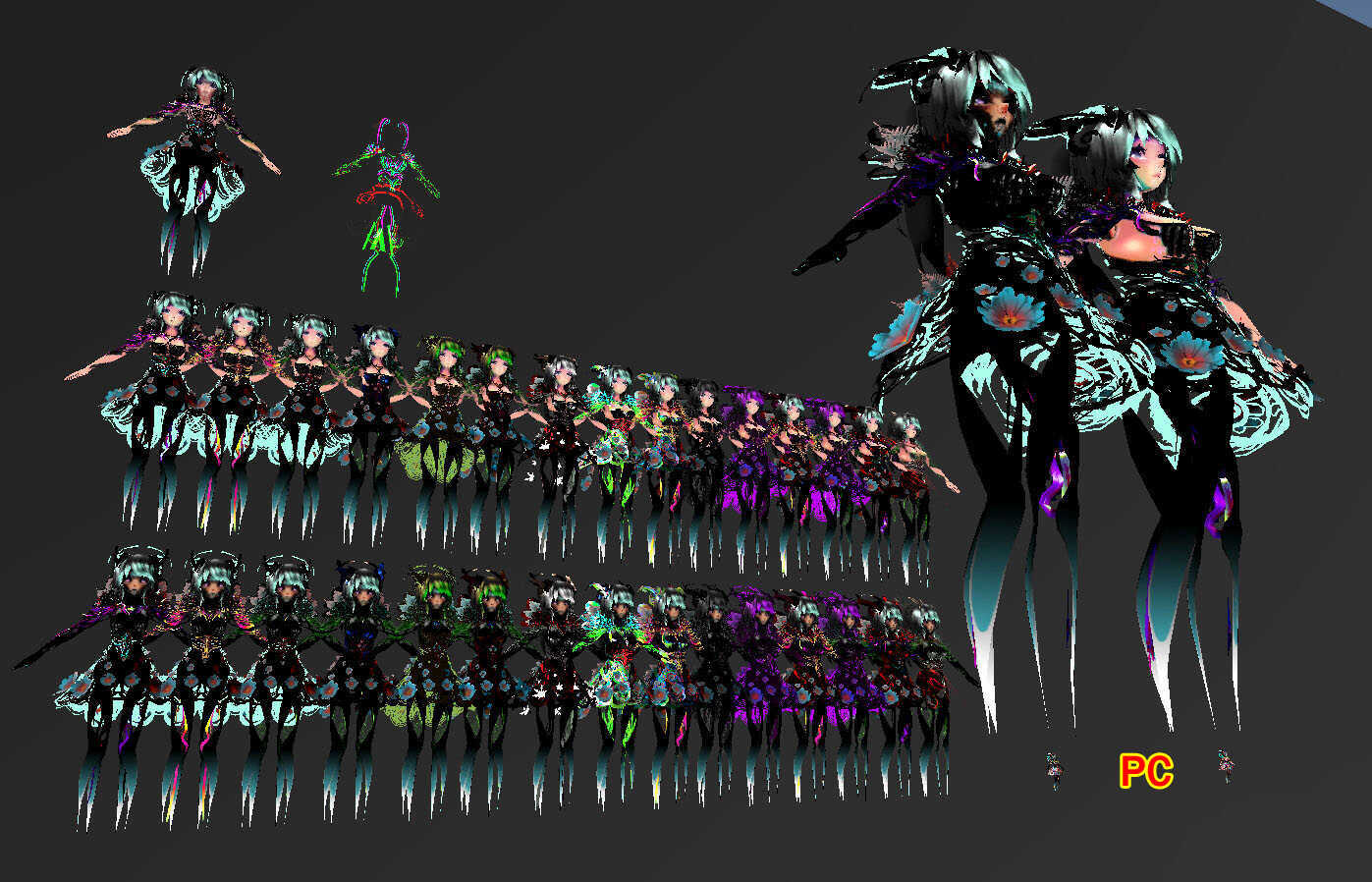 NATURA Tilt Brush avatars – SDK3 PC+Quest! Screenshot