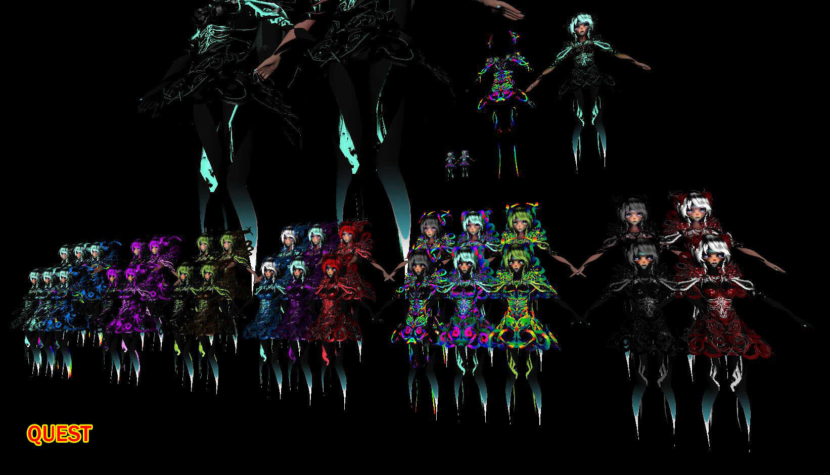 NATURA Tilt Brush avatars – SDK3 PC+Quest! Screenshot