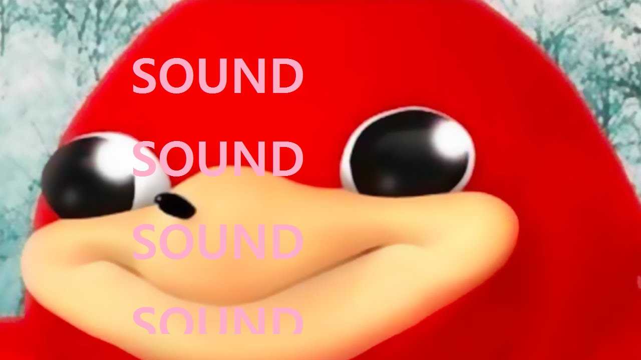 uganda knuckles sound Screenshot