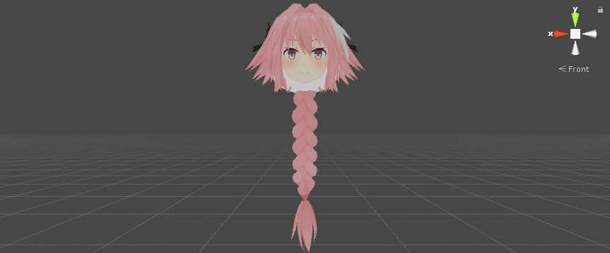 Floating Astolfo bean plushie (Humanoid rig) Screenshot