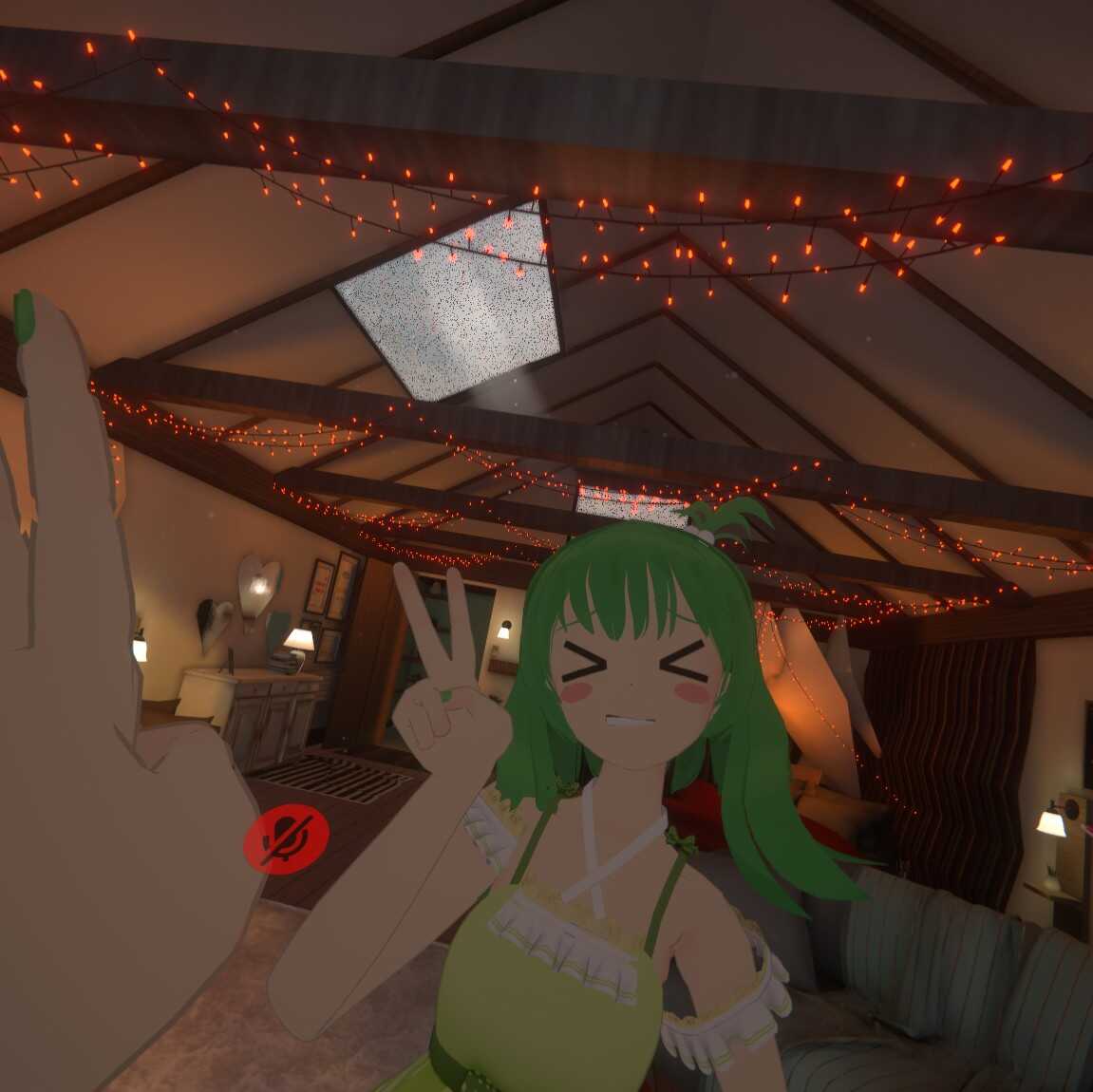 Lime Gumi (FBT, 7 Gestures, Visemes & Eye Tracking) Screenshot