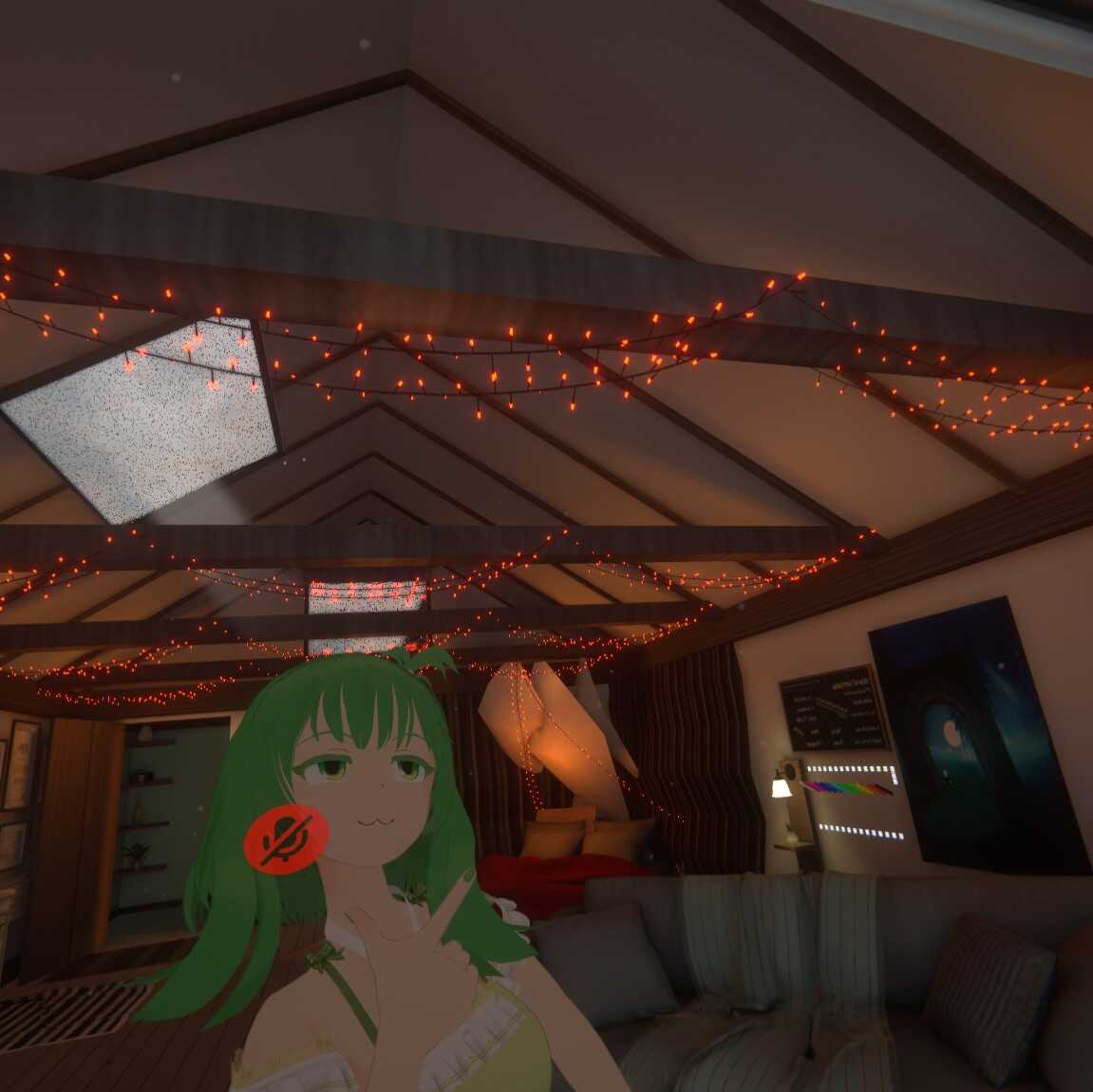 Lime Gumi (FBT, 7 Gestures, Visemes & Eye Tracking) Screenshot