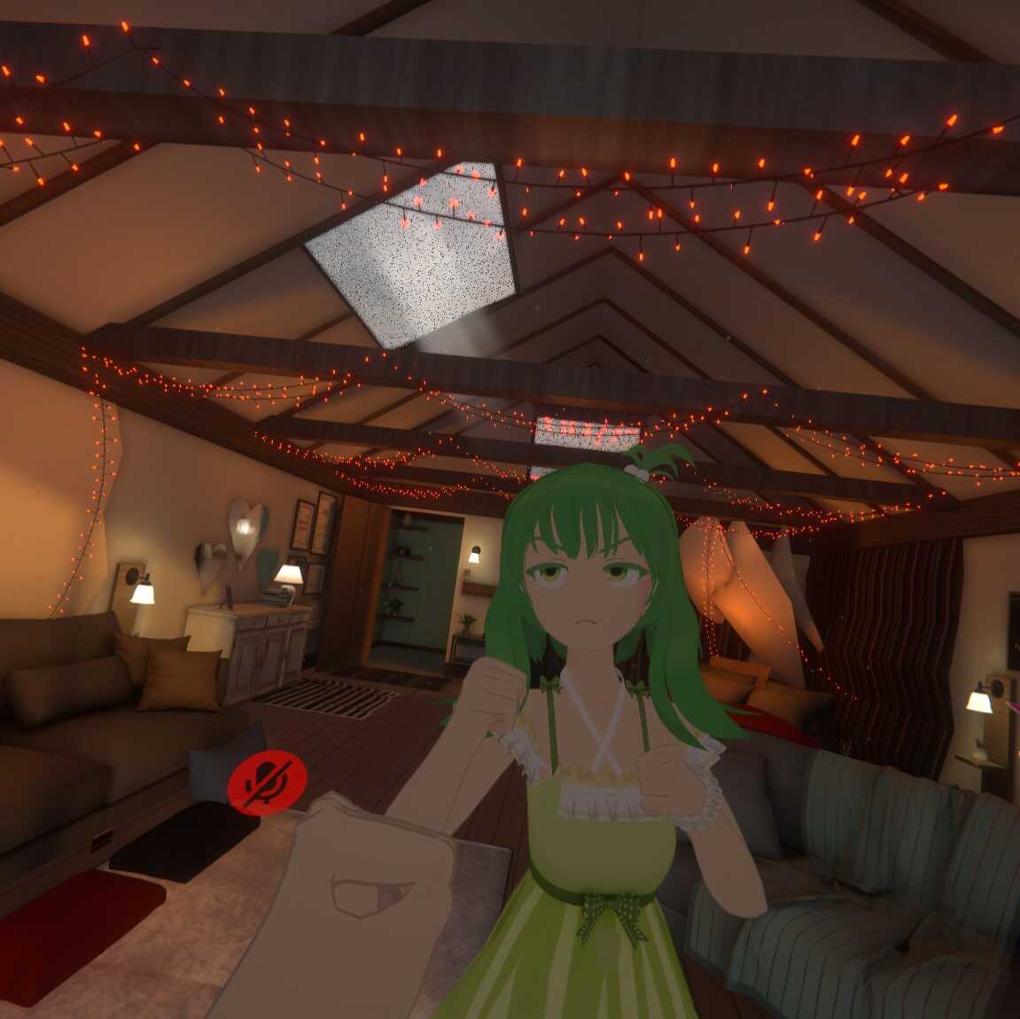 Lime Gumi (FBT, 7 Gestures, Visemes & Eye Tracking) Screenshot