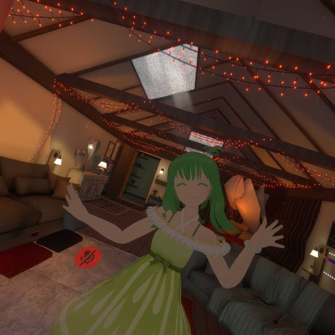Lime Gumi (FBT, 7 Gestures, Visemes & Eye Tracking) Screenshot