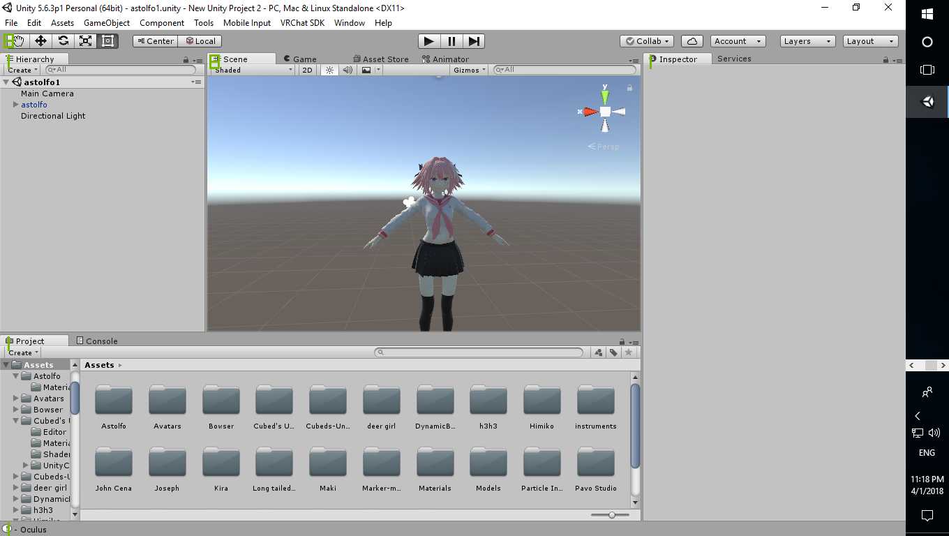 Astolfo (School Uniform) Screenshot
