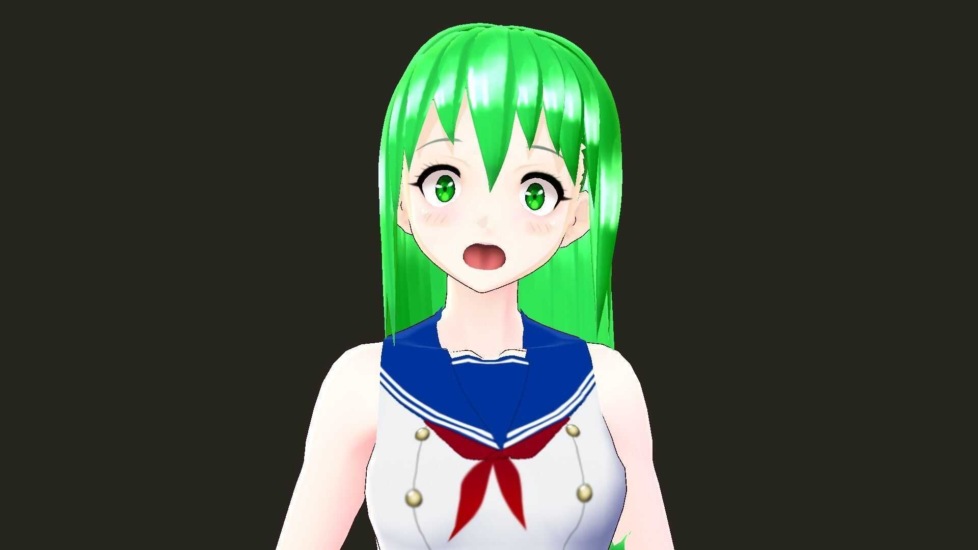 Rin (Eye-Tracking, Lip-Sync, Dynamic Bones, Facial Emotions, Full-Body Tracking) Screenshot