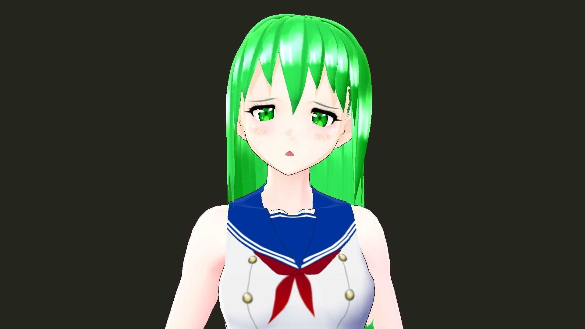 Rin (Eye-Tracking, Lip-Sync, Dynamic Bones, Facial Emotions, Full-Body Tracking) Screenshot