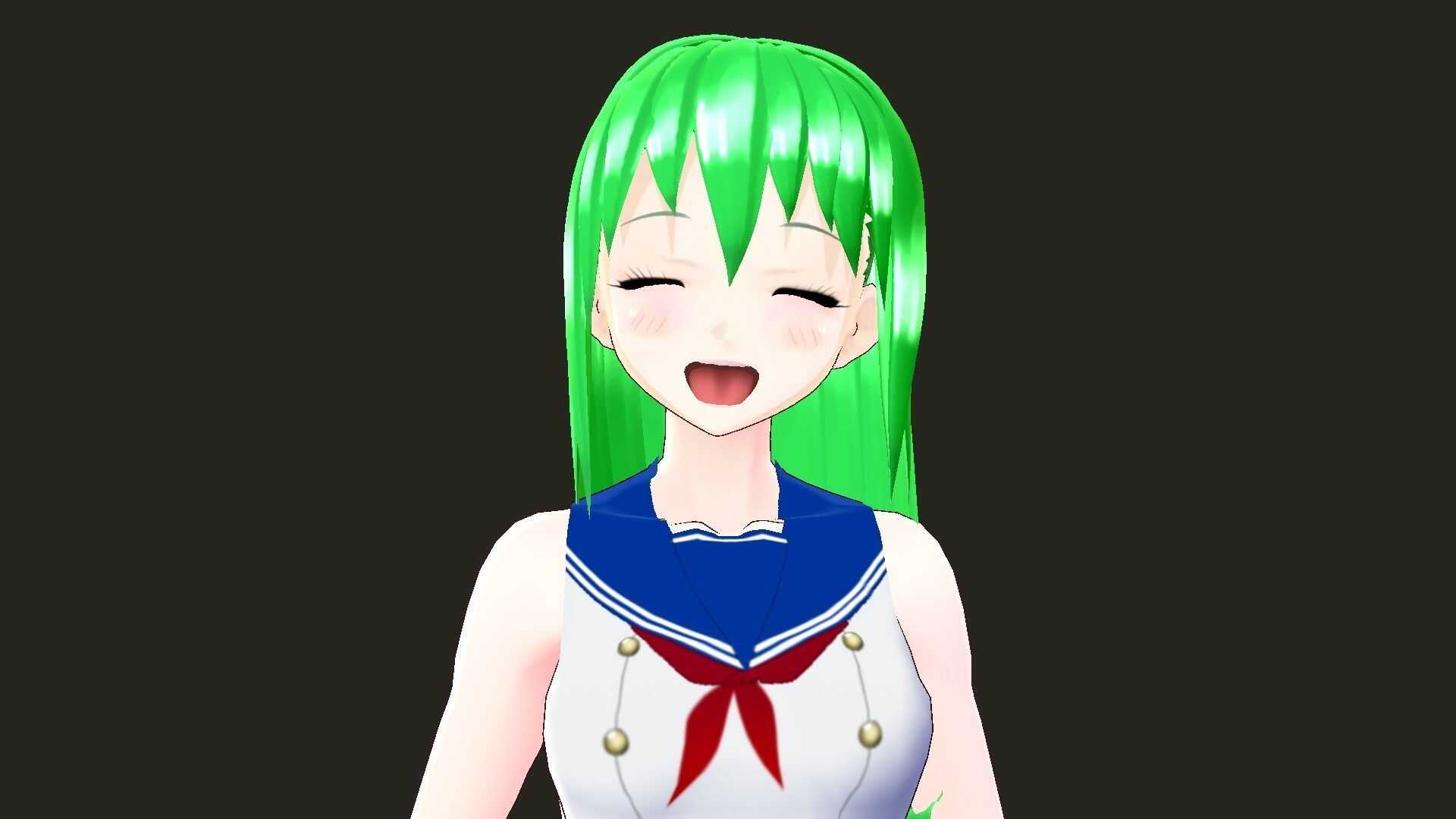 Rin (Eye-Tracking, Lip-Sync, Dynamic Bones, Facial Emotions, Full-Body Tracking) Screenshot