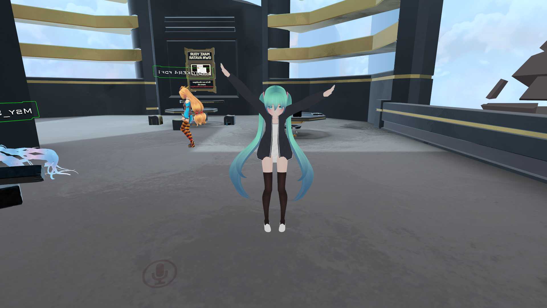 Fancy Miku 19K Polygons {DECIMATED VERSION} Screenshot