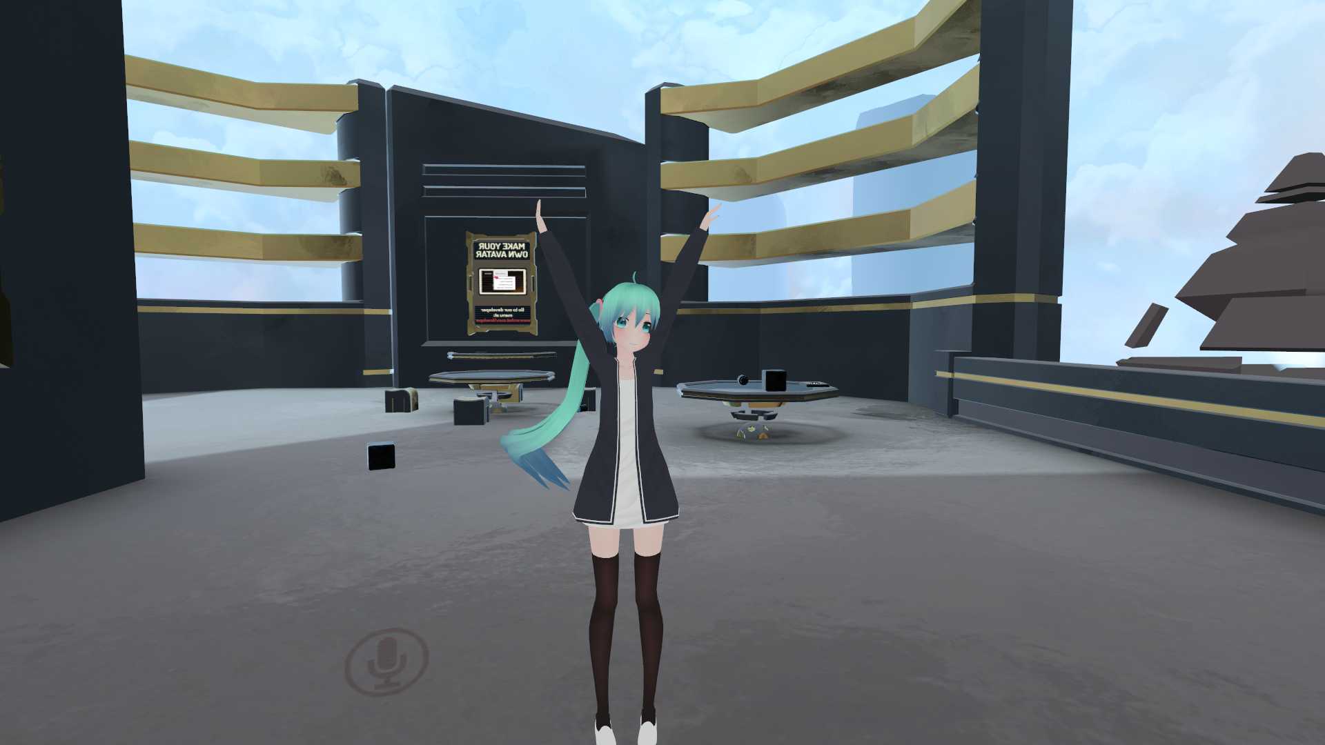 Fancy Miku 19K Polygons {DECIMATED VERSION} Screenshot