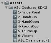 ASL Gestures SDK 2.0 and 3.0 (reupload) Screenshot