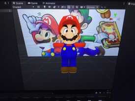 mari (mario and luigi paper jam) Screenshot