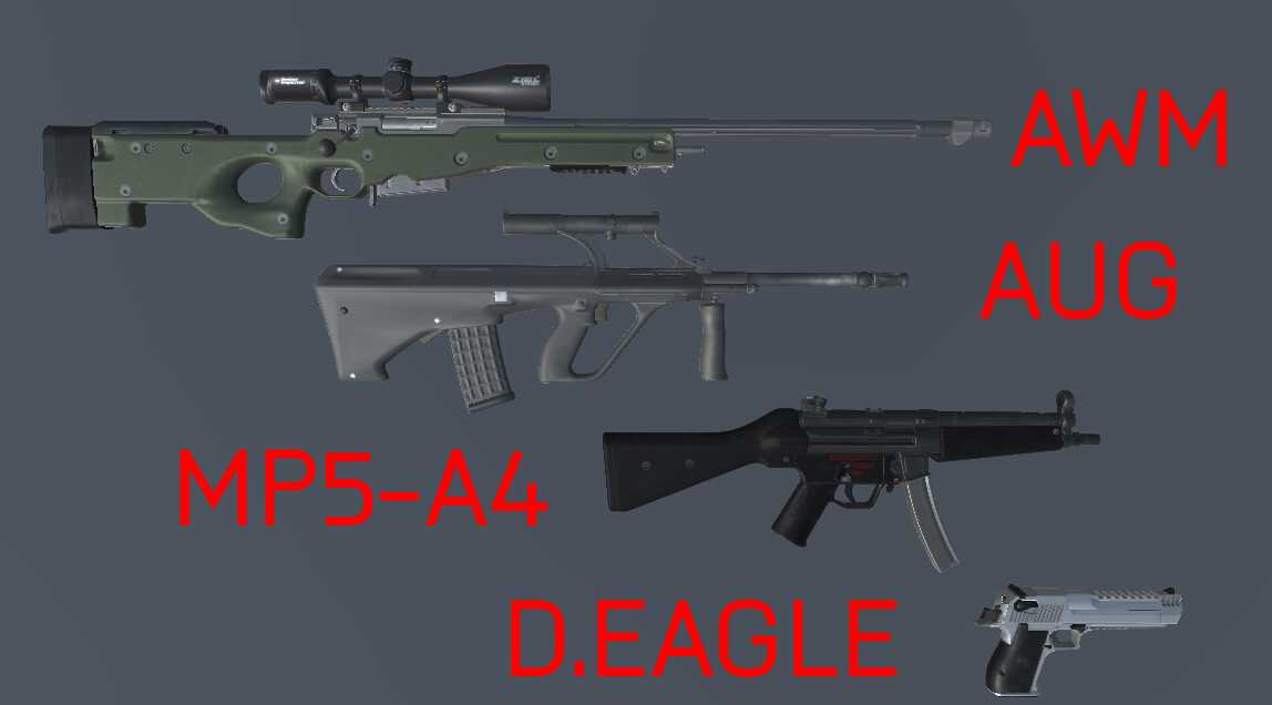 Weapon pack 2 Screenshot
