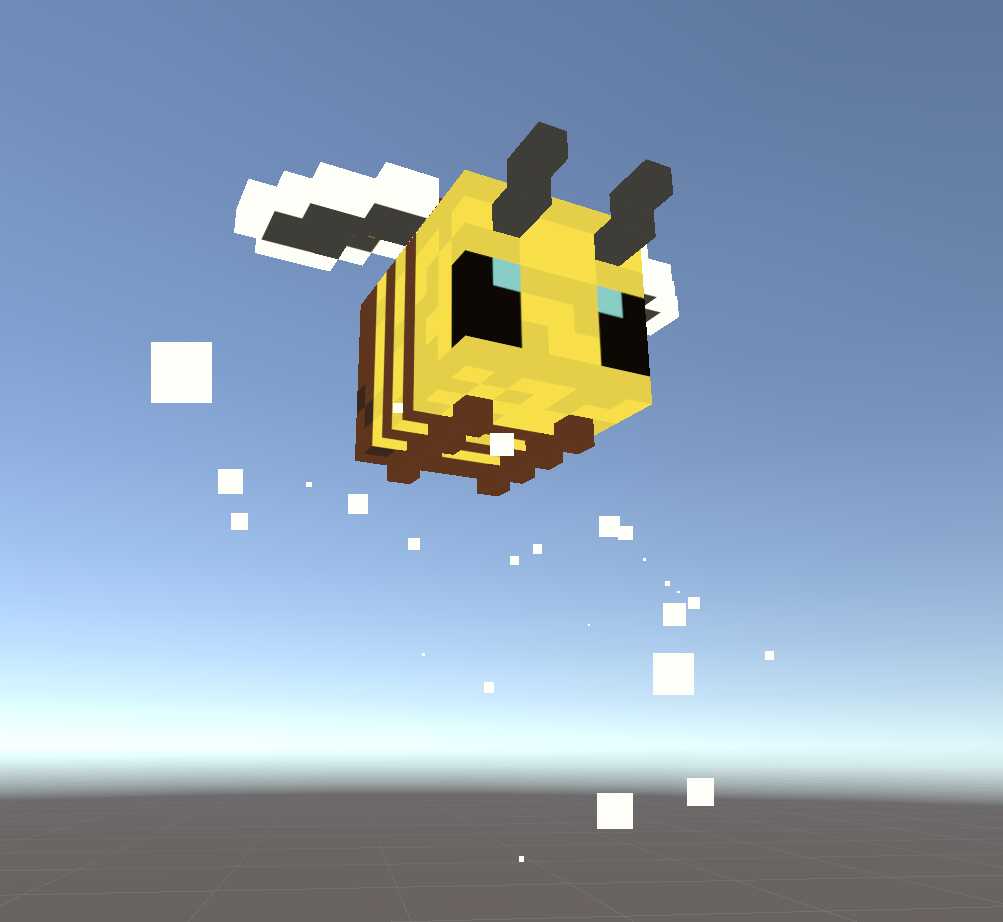 Minecraft Bee Follower Screenshot