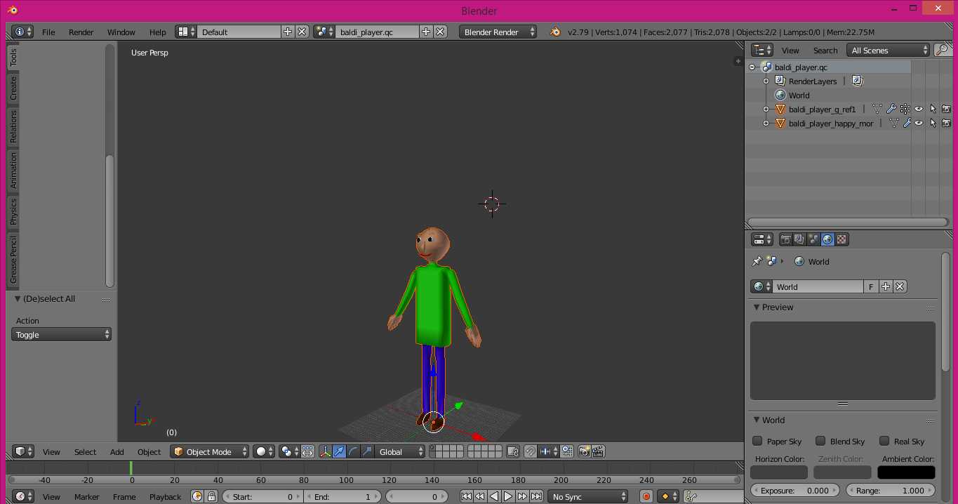 Baldi (GMOD version.) Screenshot