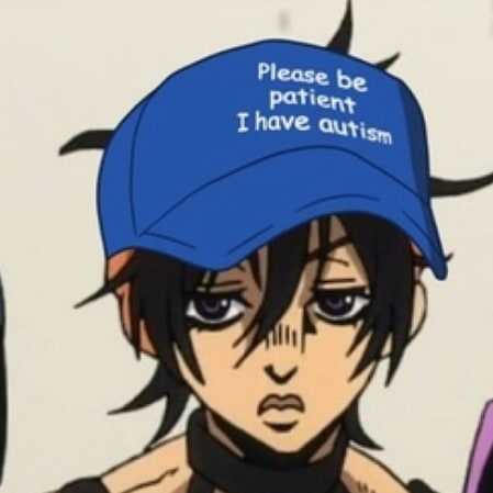 Hat that spells out 