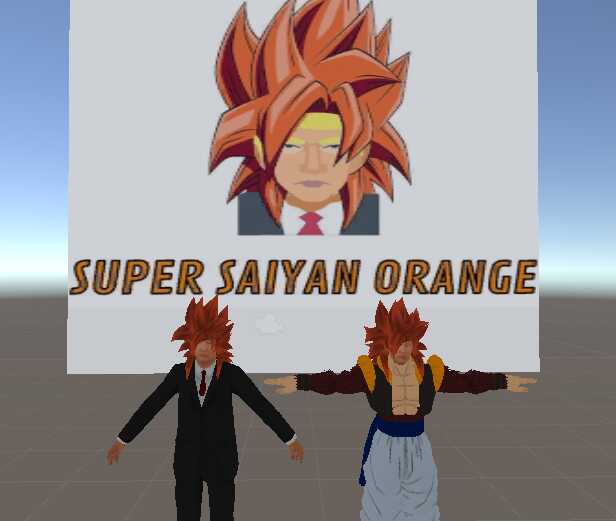 Trump super saiyan orange  Screenshot