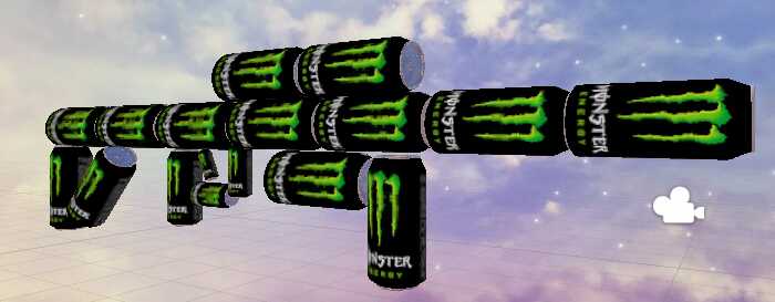 The better Monster Energie Gun Screenshot
