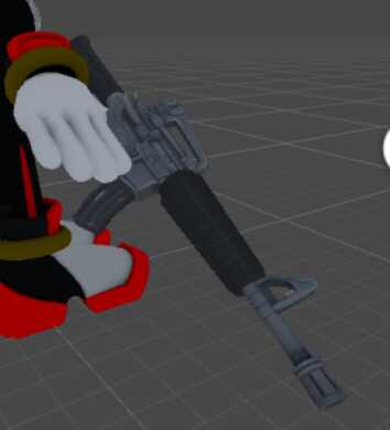 Shadow the Hedgehog (with machine gun and shooting fx)  Screenshot