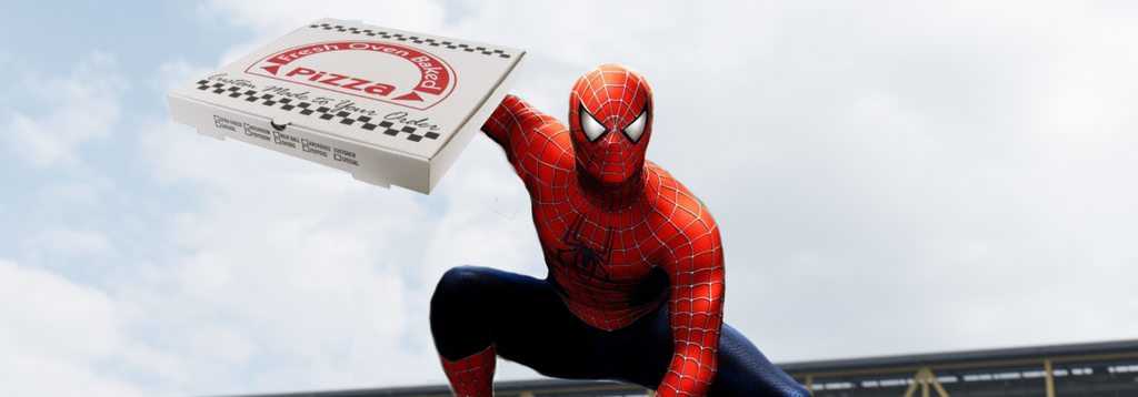 Spider-Man (with Pizza) Screenshot