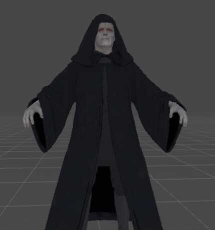 Emperor Palpatine (with lightsaber, lightning, and voice lines) Screenshot