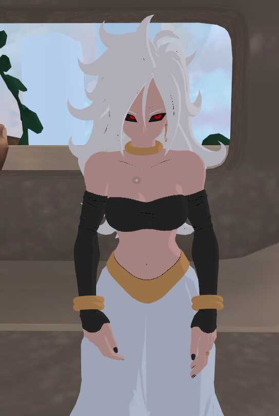 Android 21 (With aura, laserbeam, and cupcake) Screenshot