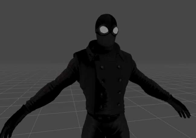 Spider-Man Noir (with Gestures and Nicolas Cage Quotes)  Screenshot