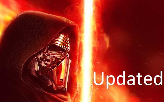 Kylo Ren (Updated) (Added Lightsaber with electricity and sfx)  Screenshot