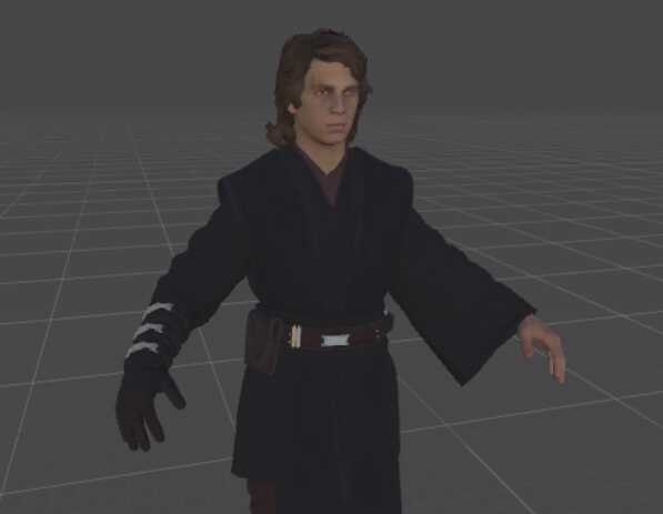 Anakin Skywalker (with lightsaber and voice lines) Screenshot