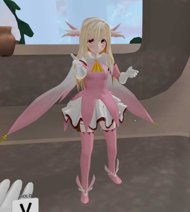 Illya (Fate/kaleid liner Prisma Illya) (with dynamic hair and ruby wand) Screenshot