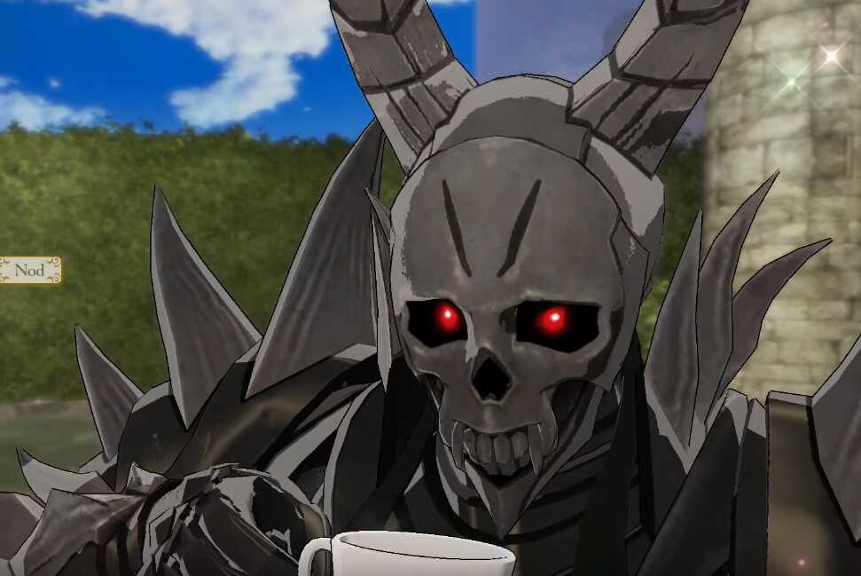 Death Knight (with tea cup and scythe) Screenshot