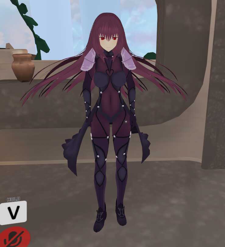 Scathach V2 (Fixed Visemes) Screenshot