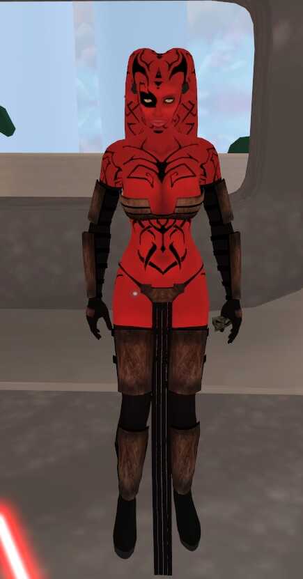 Darth Talon (with lightsaber and dynamic bones) Screenshot