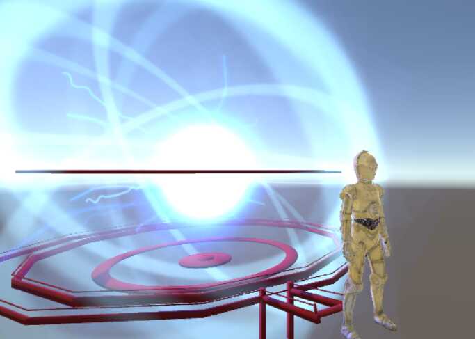 C-3PO (with lightsaber and singularity engine)  Screenshot