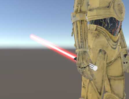 C-3PO (with lightsaber and singularity engine)  Screenshot