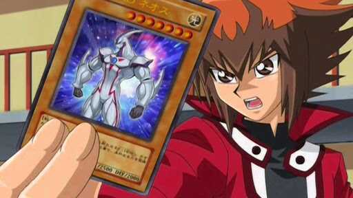 Jaden / Judai Yuki (with Elemental Hero Neos summon+attack gesture) Screenshot