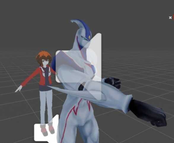 Jaden / Judai Yuki (with Elemental Hero Neos summon+attack gesture) Screenshot