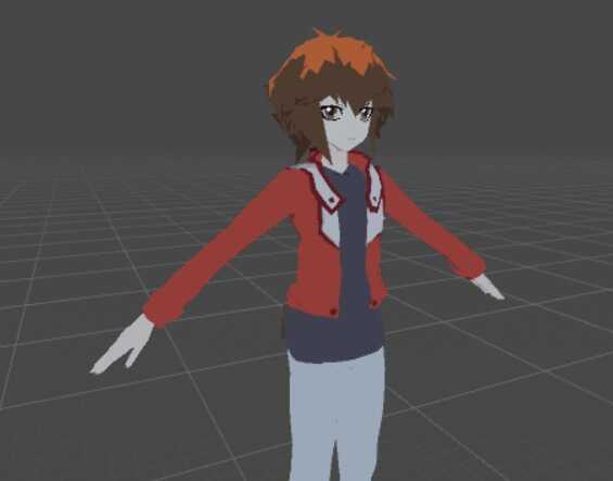 Jaden / Judai Yuki (with Elemental Hero Neos summon+attack gesture) Screenshot