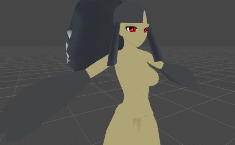 Human Mawile Female (With Photosynthesis Dance gesture and Sun particle effect)  Screenshot