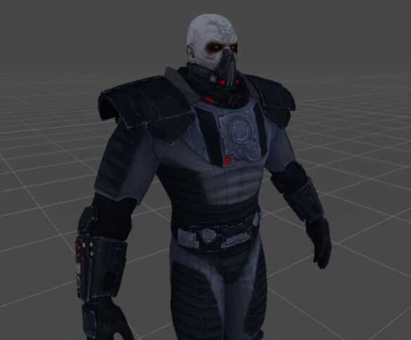 Darth Malgus (with lightsaber, force lightning+choke emote)  Screenshot
