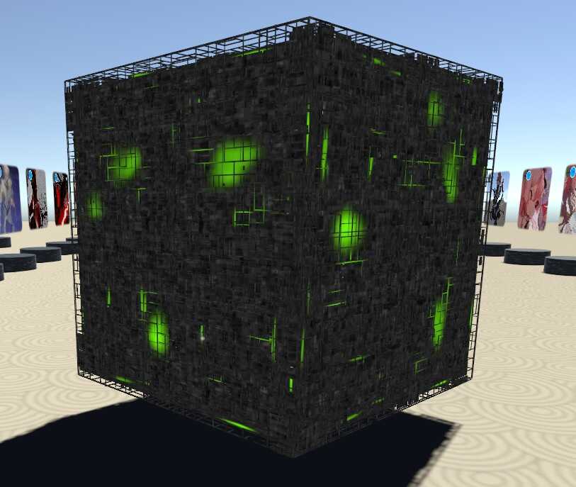 Borg Cube (with SFX) Screenshot