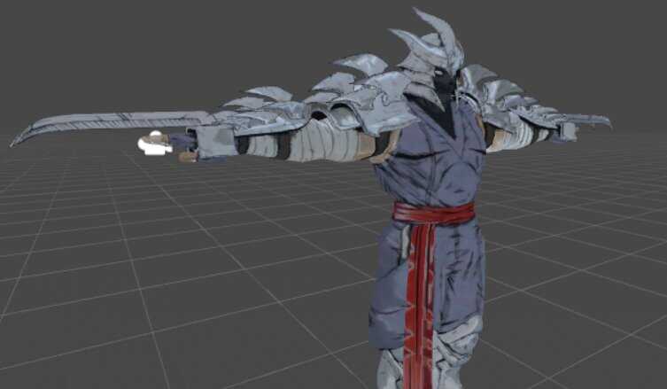 Shredder (TMNT) (with custom emotes and gestures) Screenshot
