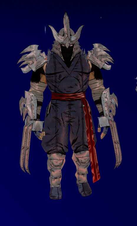 Shredder (TMNT) (with custom emotes and gestures) Screenshot