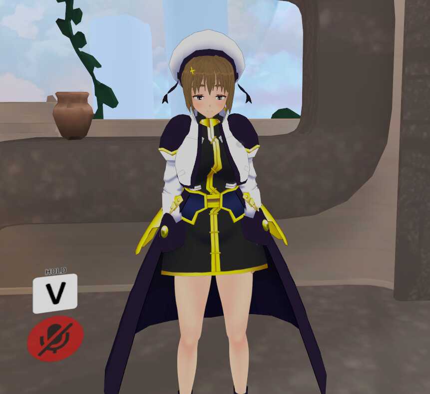 Hayate Yagami (90k poly) (Magical Girl Lyrical Nanoha) (with dynamic bones) (With spear and book) Screenshot