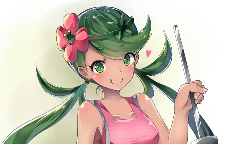 Mallow (with eye tracking, visemes, dynamic bones) Screenshot