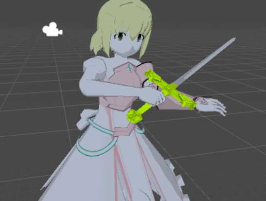 Tart (with sword, custom emotes, and dynamic bones) Screenshot