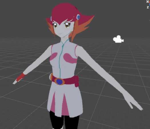 Anna Kozuki (with Train card and summon gesture) (UPDATED with fixed textures) Screenshot
