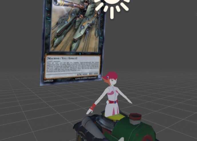 Anna Kozuki (with Train card and summon gesture) (UPDATED with fixed textures) Screenshot